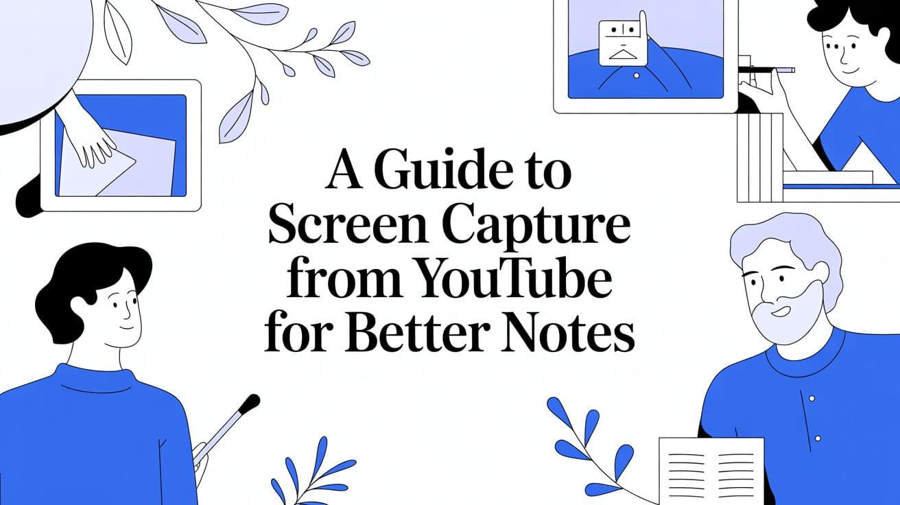 How to capture screenshots from videos for studying